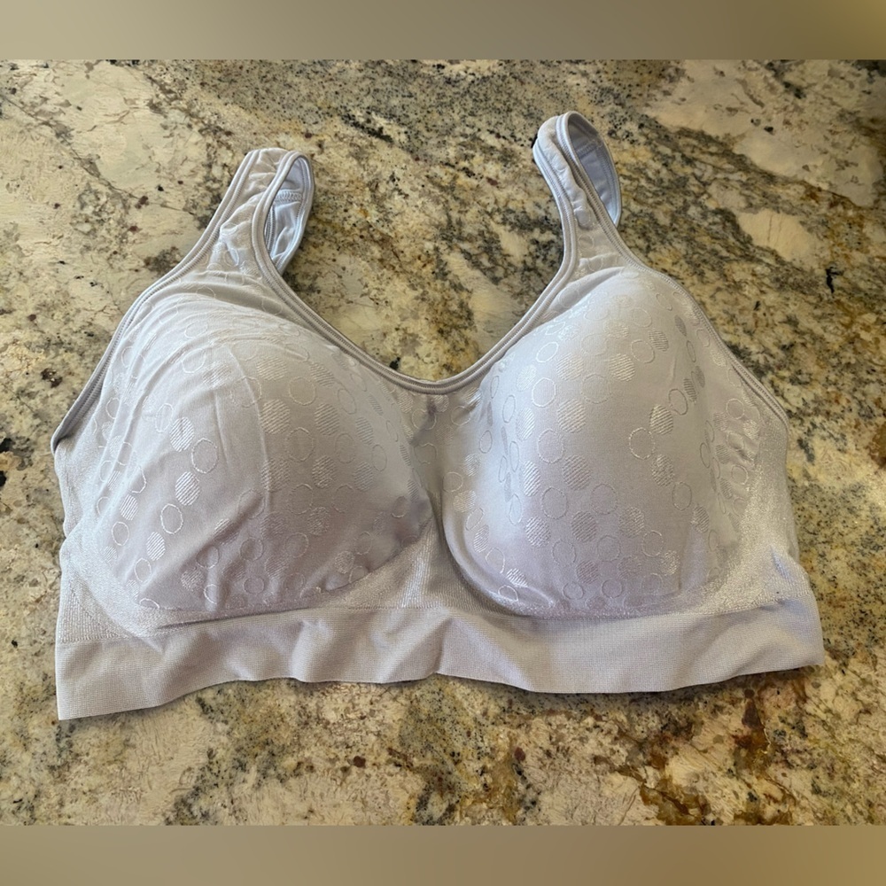 Bali Revolution Comfort Bra Grey Women’s Size 3XL